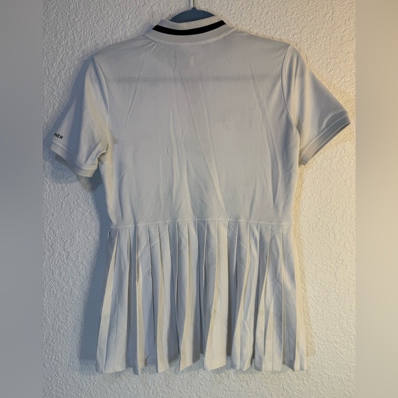 Bogner Cady Golf Tennis Pleated Back Shirt White Women's Size M - Picture 1 of 10